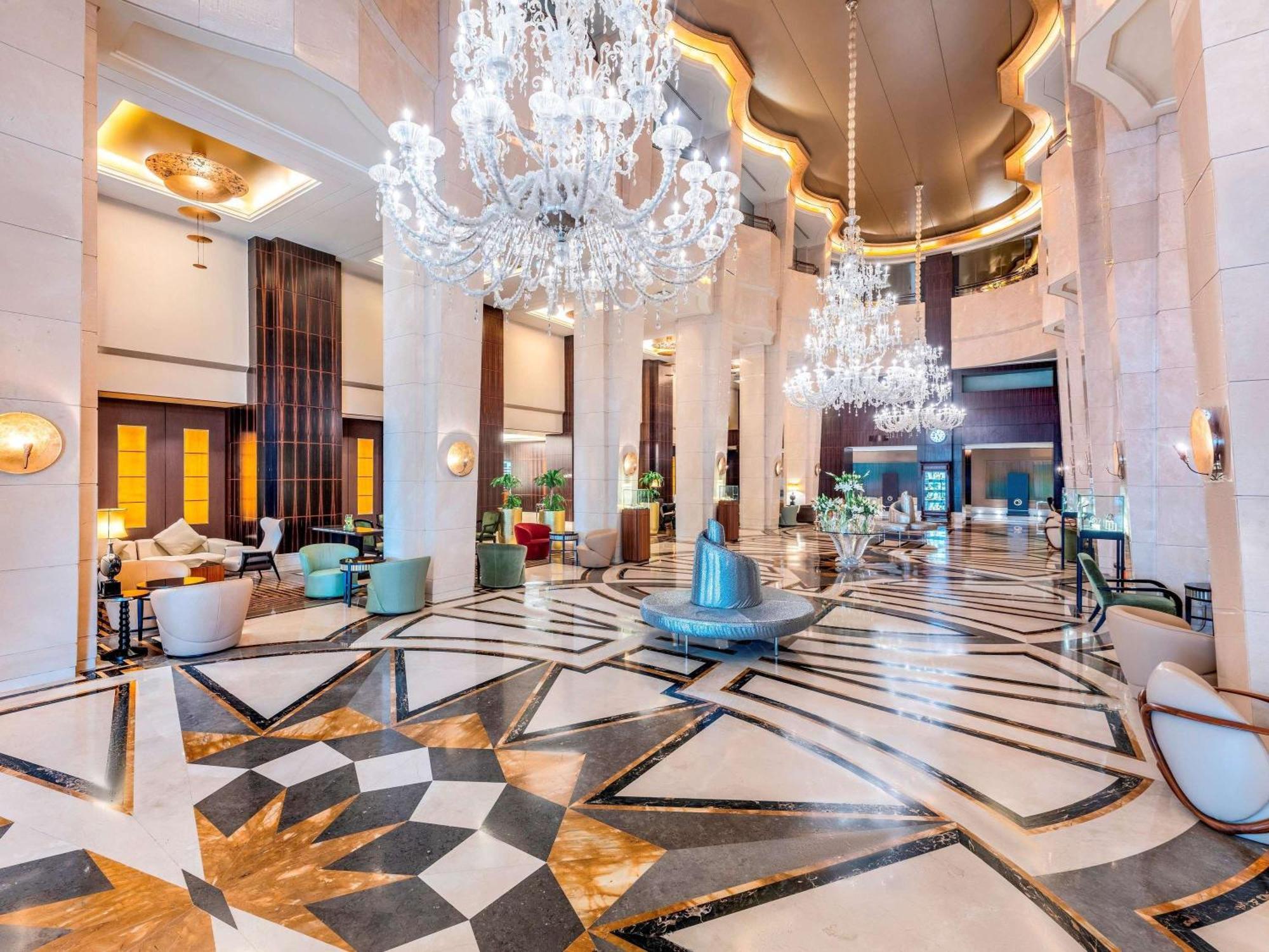 라 시갈 호텔 매니지드 바이 아코르 도하 외부 사진 The lobby of the hotel